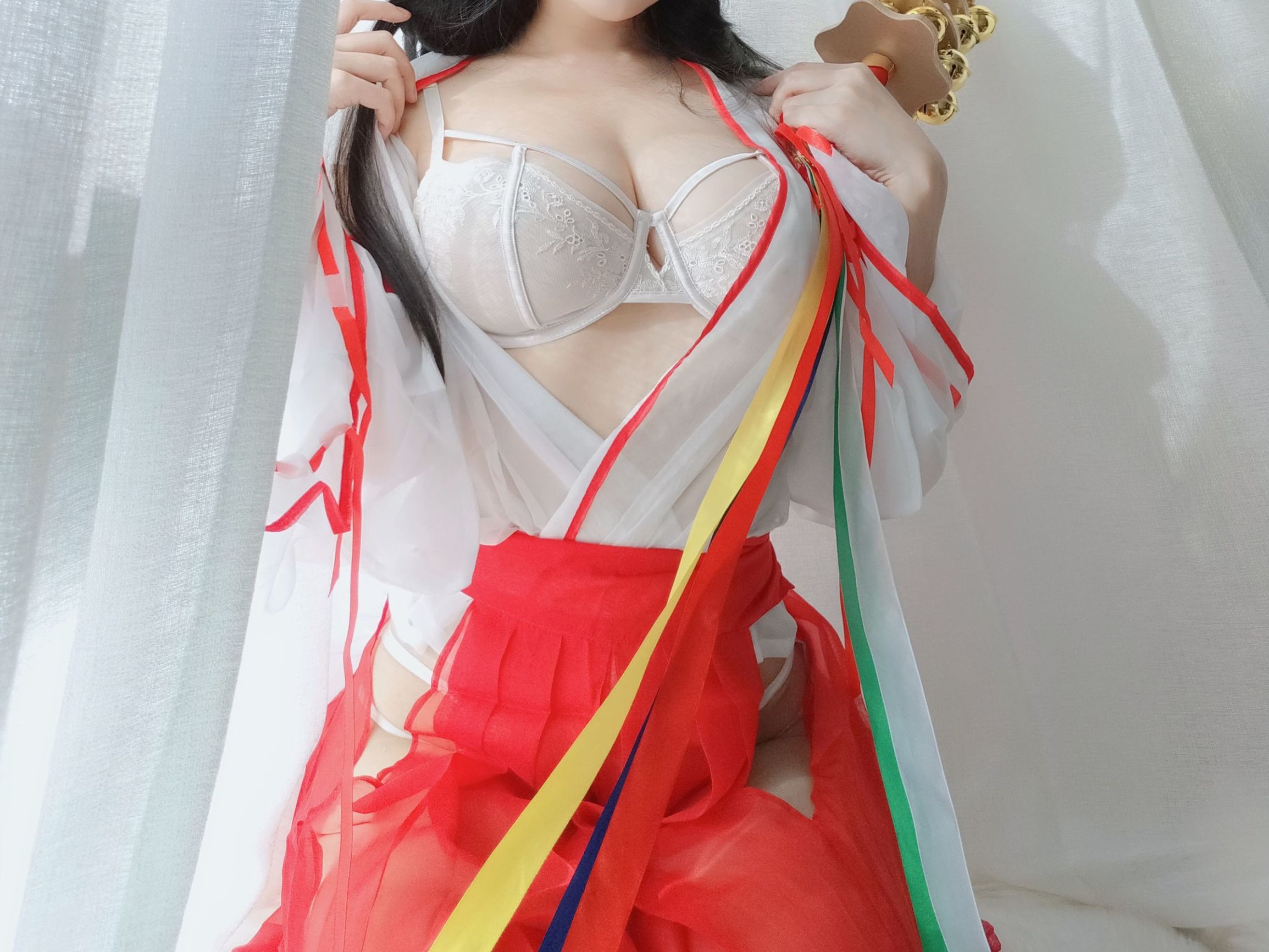 [网红COSER]动漫博主小仓千代w巫女插图8